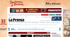Desktop Screenshot of prensa.com